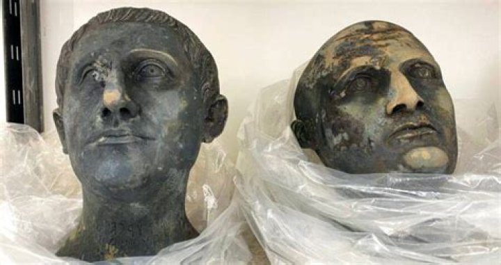 Ancient Bronze Statues Uncovered At An Etruscan Spa