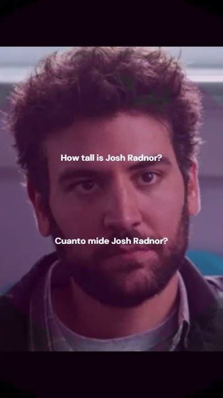 How tall is Josh Radnor
